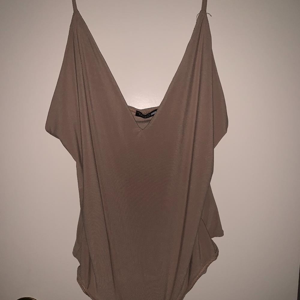 Nude Slinky Bodysuit